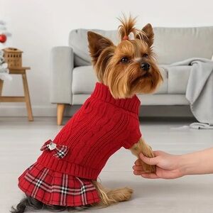 Dog or cat holiday outfit NWT
